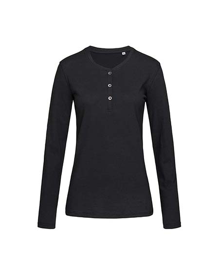 Long sleeve with buttons for women
